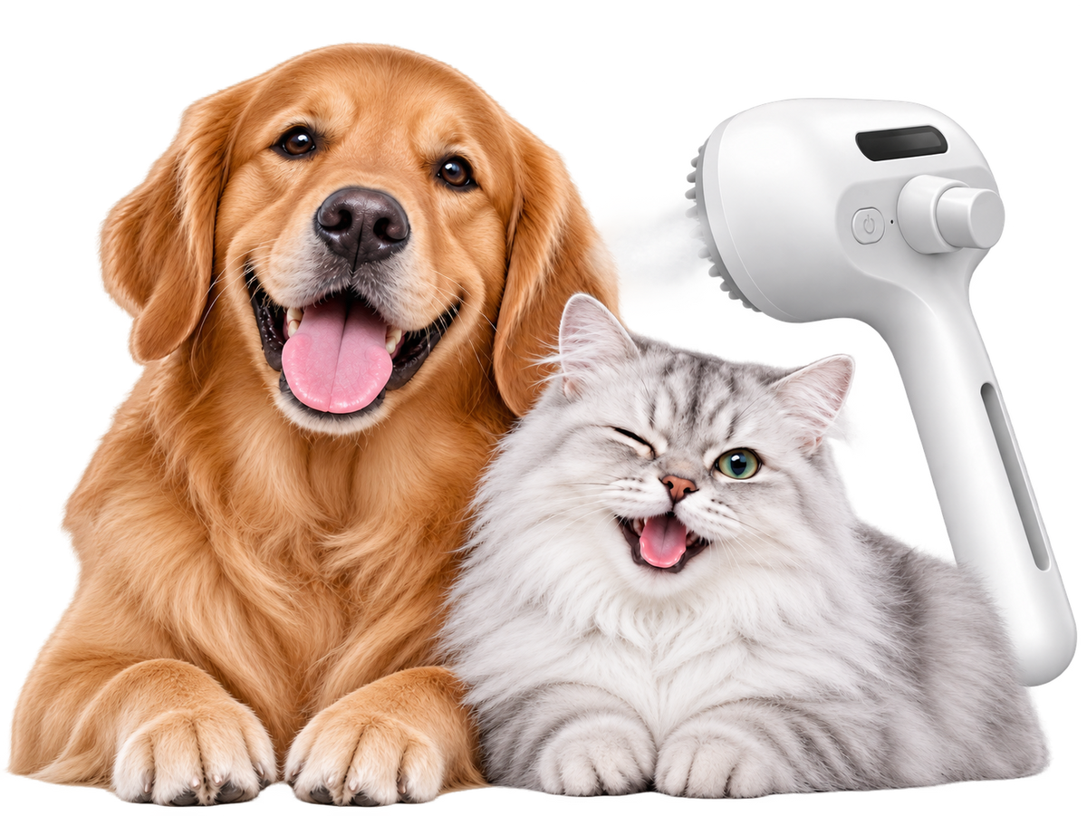 Pet Steam Brush
